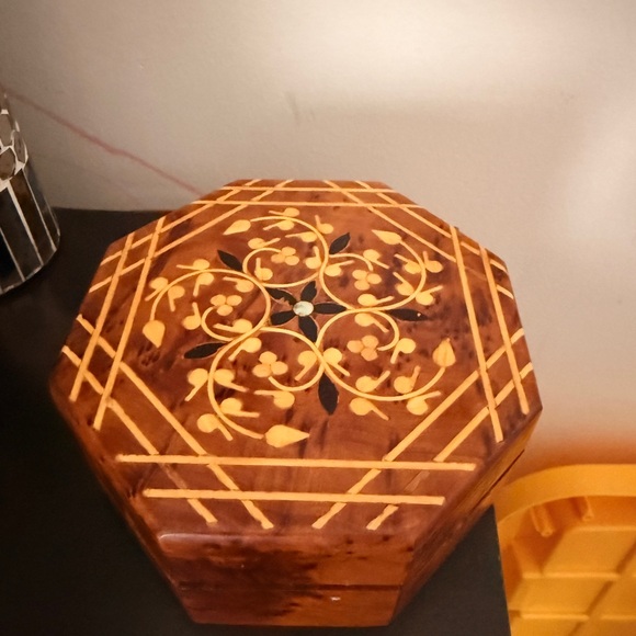 Handmade Other - Wooden Octagonal Storage Box